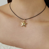 ciite' シーテ ネックレス メタルスタートップ コードチョーカー / ネックレス ゴールド FREE