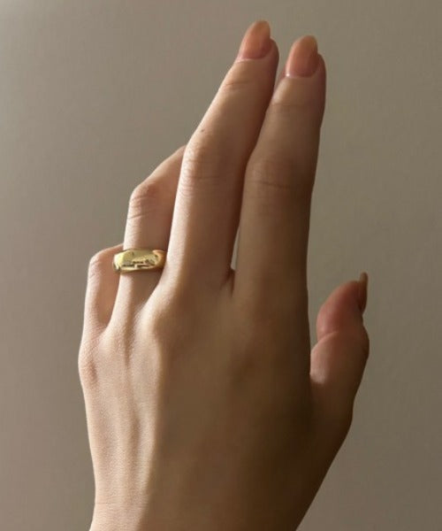 ciite' シーテ リング エンヴィマウンテン リング ゴールド FREE