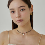 ciite' シーテ チョーカー パール コードチョーカー / ネックレス ゴールド FREE