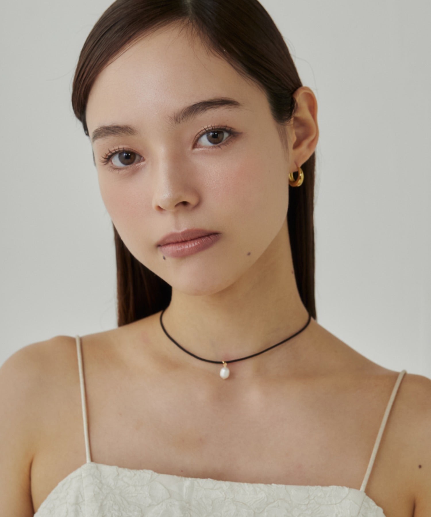 ciite' シーテ チョーカー パール コードチョーカー / ネックレス ゴールド FREE