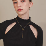 ciite' シーテ ネックレス 【 金属アレルギー対応 】 モチーフネックレス サージカルステンレス ゴールド FREE