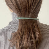 ciite' シーテ ヘアアクセサリー シンプリーバレッタ / simply barrette グリーン FREE