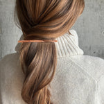 ciite' シーテ ヘアアクセサリー シンプリーバレッタ / simply barrette オレンジ FREE