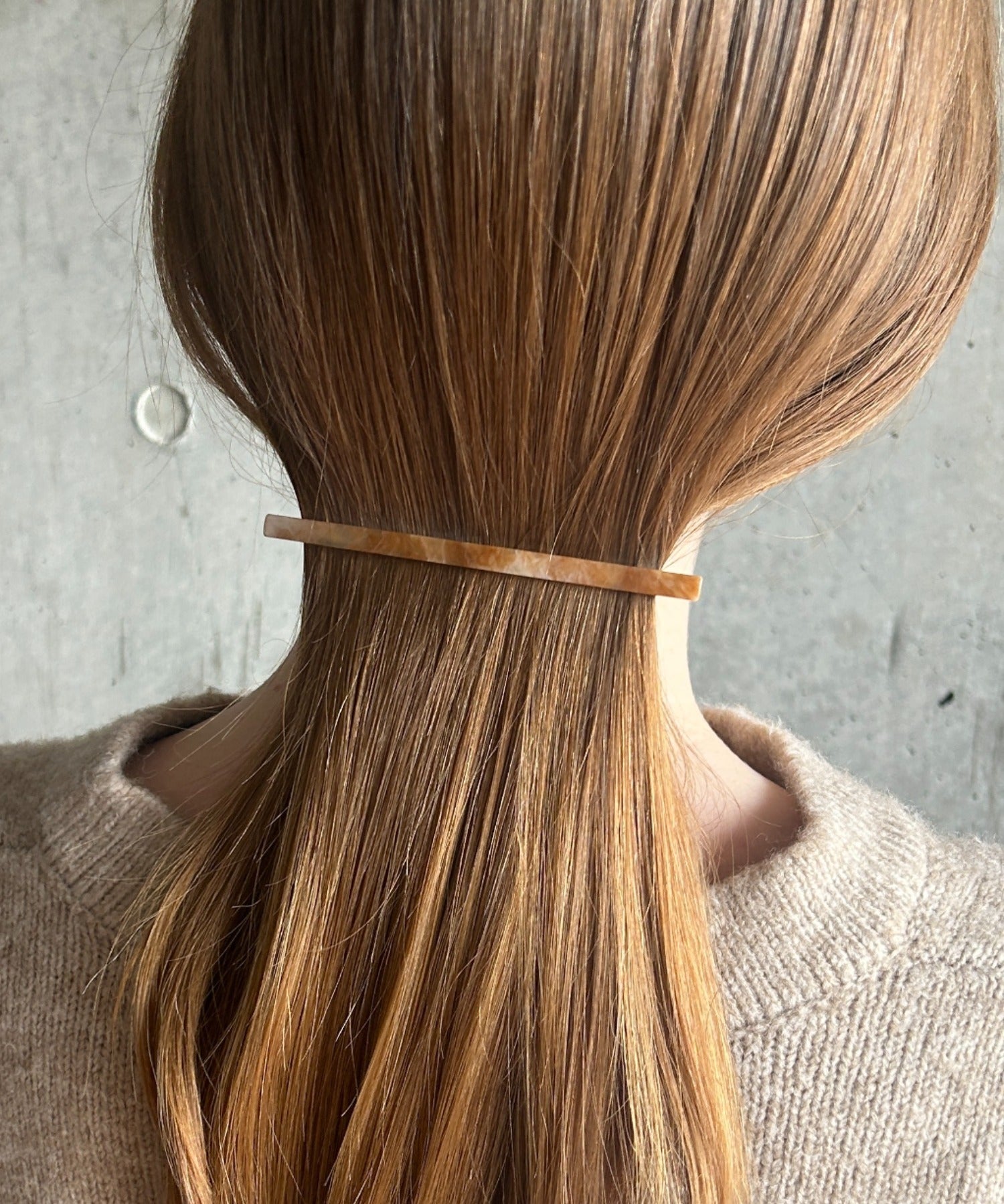 ciite' シーテ ヘアアクセサリー シンプリーバレッタ / simply barrette ピンク FREE