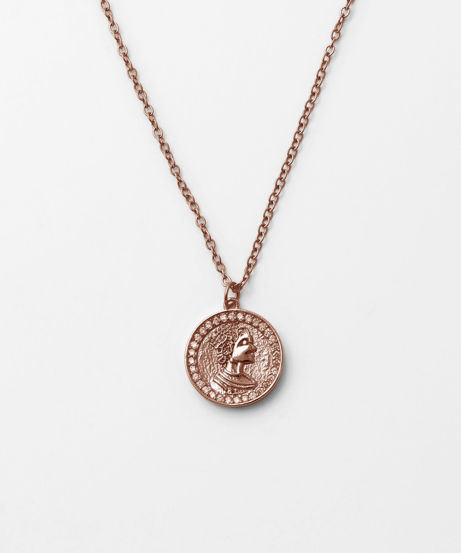 ciite' シーテ ネックレス 【 金属アレルギー対応 】 ビジューコインネックレス サージカルステンレス