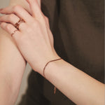 ciite' シーテ ブレスレット 【 金属アレルギー対応 】 2mm シンプルスネークチェーンブレスレット サージカルステンレス ピンクゴールド FREE