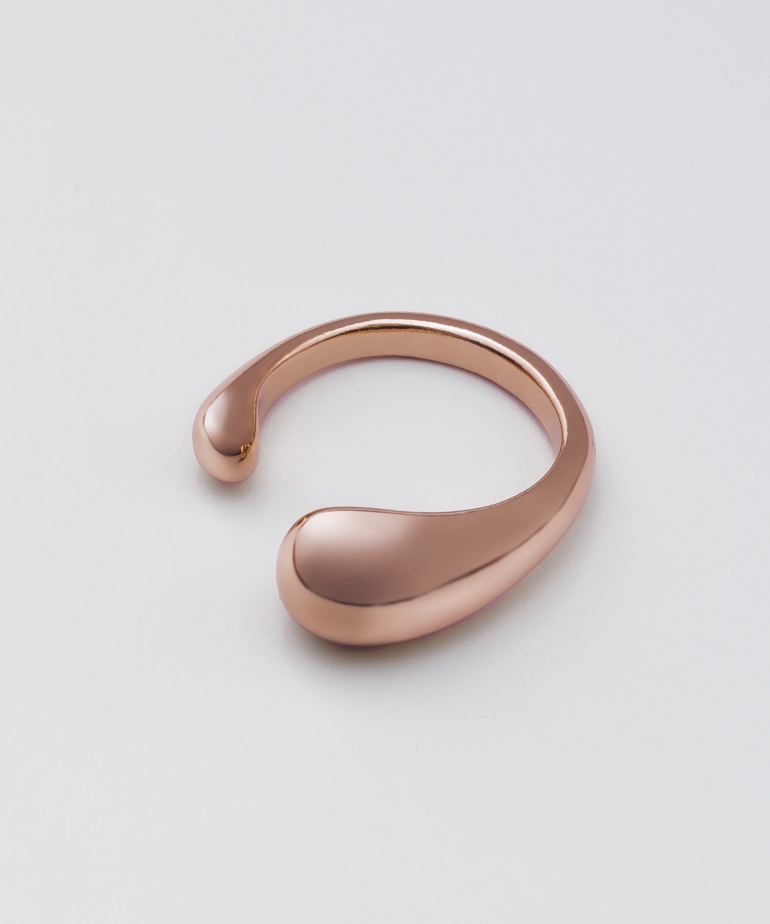 ciite' シーテ リング ドロップリング / drop ring ピンクゴールド FREE