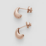 ciite' シーテ ピアス（両耳用） 【 金属アレルギー対応 】 小ぶりシンプルピアス サージカルステンレス (両耳用) ピンクゴールド FREE