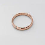 ciite' シーテ リング 【 金属アレルギー対応 】ビジューシンプルリング サージカルステンレス ピンクゴールド