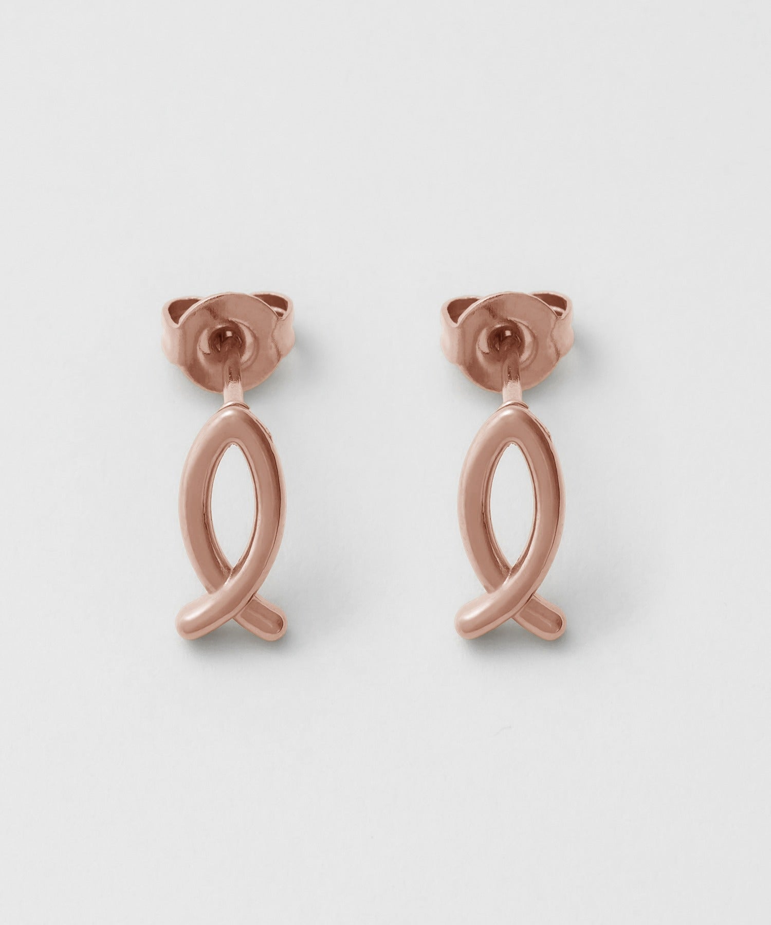 ciite' シーテ ピアス（両耳用） 【 金属アレルギー対応 】 ミニモチーフピアス サージカルステンレス (両耳用) ピンクゴールド FREE