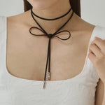 ciite' シーテ チョーカー シンプルコードチョーカー シルバー系その他 FREE