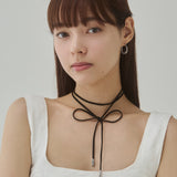 ciite' シーテ チョーカー シンプルコードチョーカー シルバー系その他 FREE