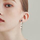 ciite' シーテ ピアス（両耳用） 【 金属アレルギー対応 】 ランバスピアス サージカルステンレス (両耳用) シルバー FREE