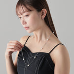 ciite' シーテ ネックレス デザインパール ロングネックレス シルバー FREE