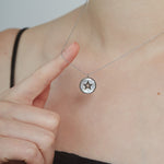 ciite' シーテ ネックレス 【 金属アレルギー対応 】 スターコインネックレス サージカルステンレス シルバー FREE