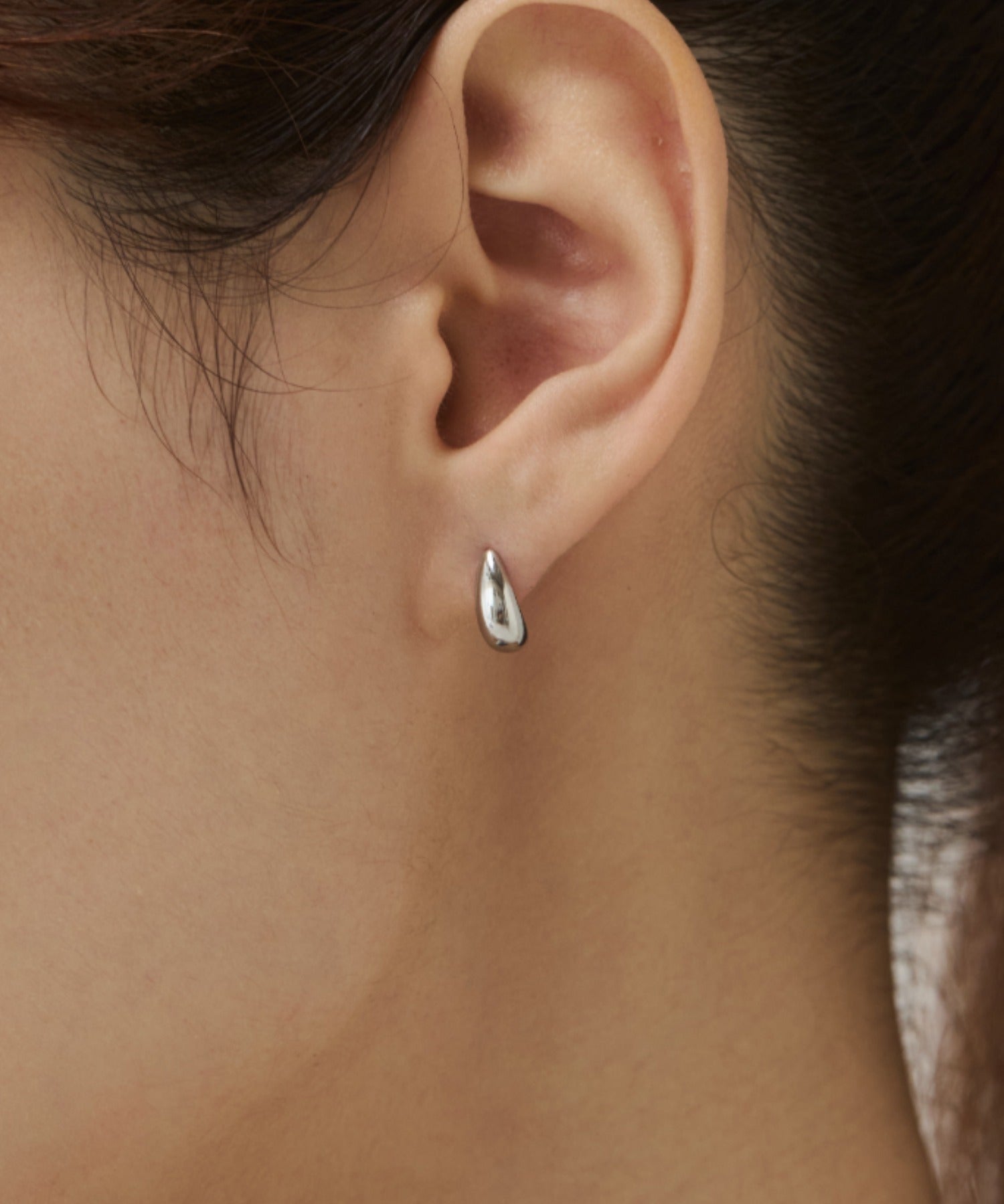 ciite' シーテ ピアス（両耳用） 【 金属アレルギー対応 】サージカルステンレス ミニピアス（両耳用） シルバー FREE