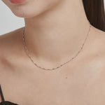 ciite' シーテ ネックレス glitter chain necklace / グリッターチェーンネックレス シルバー FREE