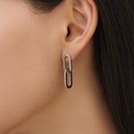 ciite' シーテ ピアス（両耳用） 【 金属アレルギー対応 】 オーバルピアス サージカルステンレス (両耳用) シルバー FREE