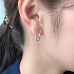 ciite' シーテ ピアス（両耳用） simple pierce / シンプルピアス (両耳用) シルバー FREE