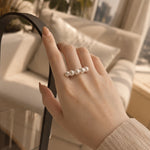 ciite' シーテ リング plump pearl ring シルバー