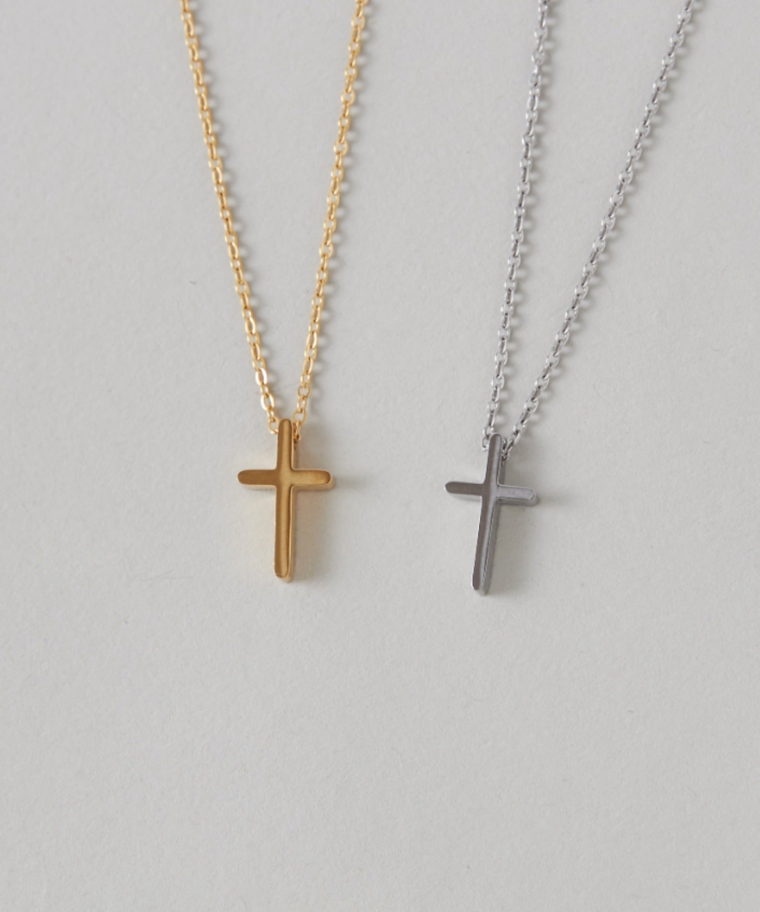 ciite' シーテ ネックレス 【 金属アレルギー対応 】 クロスネックレス サージカルステンレス シルバー FREE