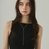 ciite' シーテ ネックレス 【 金属アレルギー対応 】 シンプルロングチェーンネックレス サージカルステンレス シルバー FREE