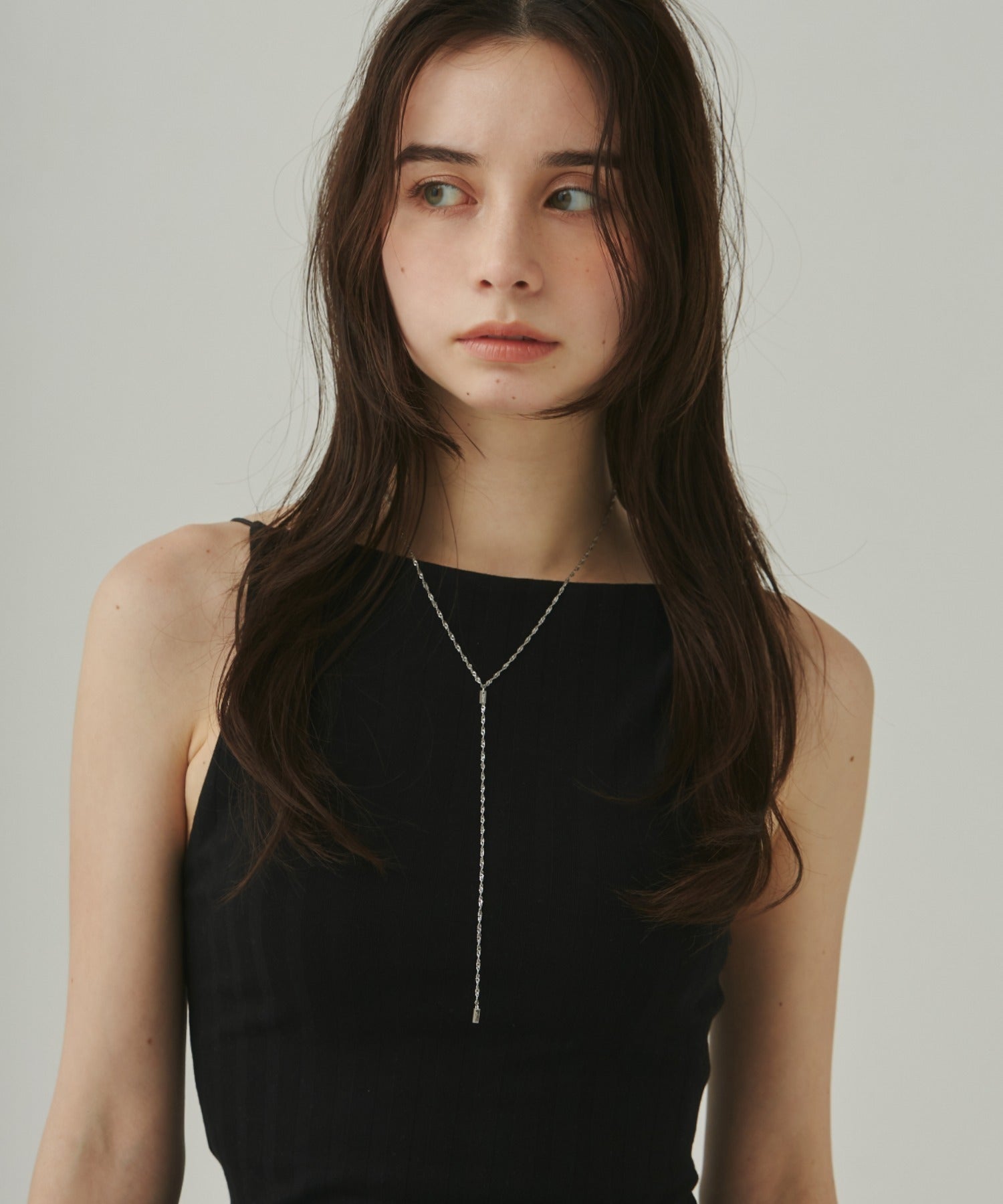 ciite' シーテ ネックレス 【 金属アレルギー対応 】 シンプルロングチェーンネックレス サージカルステンレス シルバー FREE