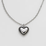 ciite' シーテ ネックレス 【 金属アレルギー対応 】 ハートネックレス サージカルステンレス シルバー FREE