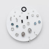ciite' シーテ ピアス（両耳用） ピアス 12セット / pierce 12 set シルバー FREE