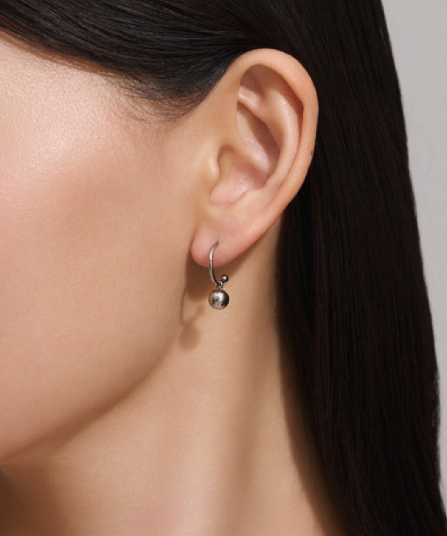 ciite' シーテ ピアス（両耳用） 【 金属アレルギー対応 】 モチーフピアス サージカルステンレス (両耳用) シルバー FREE