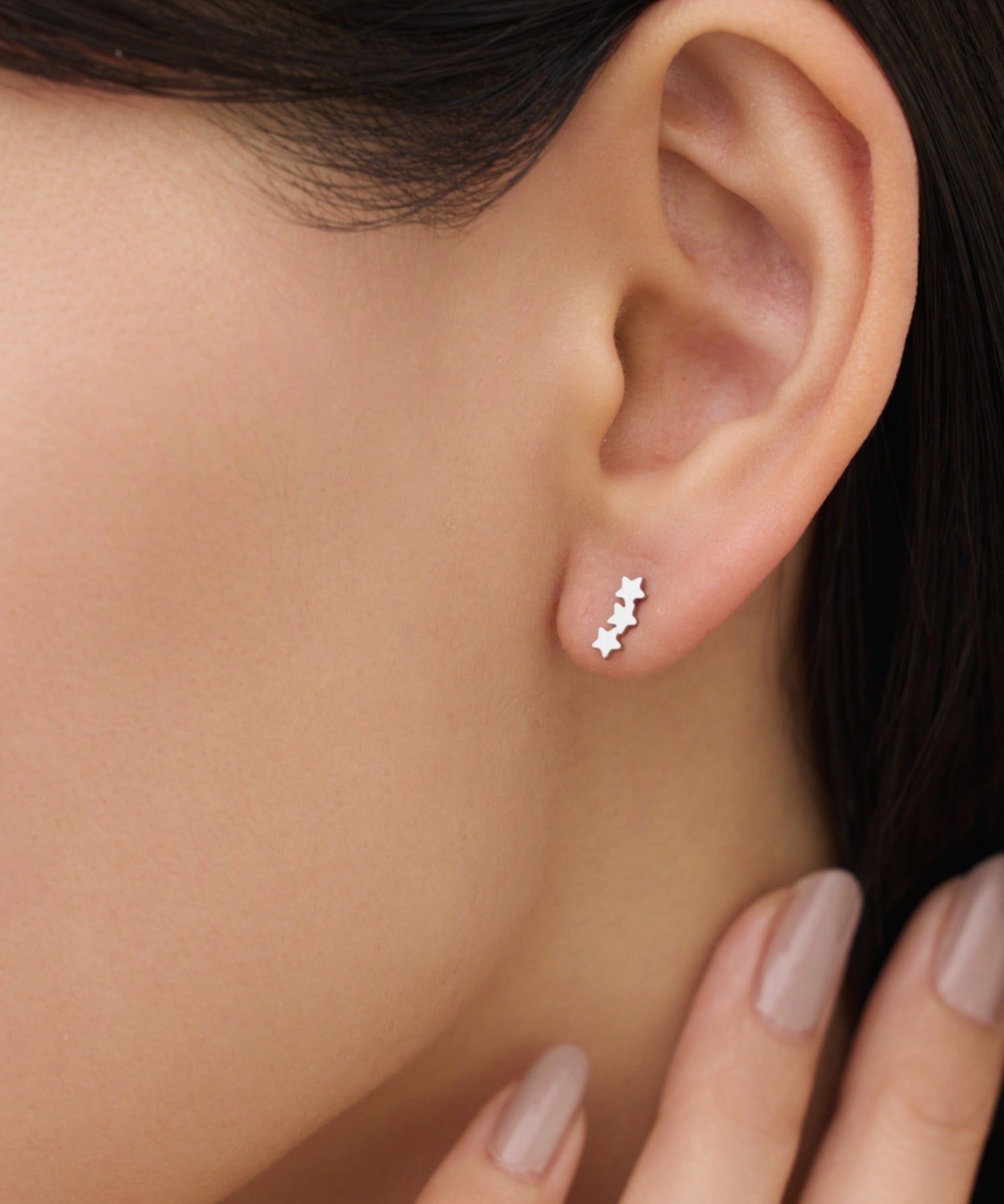 ciite' シーテ ピアス（両耳用） 【 金属アレルギー対応 】 スターピアス サージカルステンレス シルバー FREE