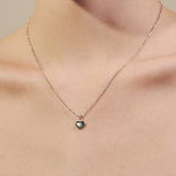 ciite' シーテ ネックレス 【 金属アレルギー対応 】 ミニハートネックレス サージカルステンレス シルバー FREE