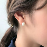 ciite' シーテ ピアス（両耳用） 【10mm】 選べるパールピアス （コットンパール / アクリルパール） (両耳用) シルバー系その他 FREE