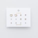 ciite' シーテ ピアス（両耳用） ピアス 6セット / pierce 6 set