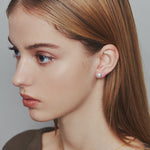 ciite' シーテ ピアス（両耳用） 【 金属アレルギー対応 】 シンプルパールピアス サージカルステンレス 8mm 10mm 12mm (両耳用) ホワイト S