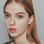 ciite' シーテ ピアス（両耳用） 【 金属アレルギー対応 】 シンプルパールピアス サージカルステンレス 8mm 10mm 12mm (両耳用)