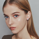 ciite' シーテ ピアス（両耳用） 【 金属アレルギー対応 】 シンプルパールピアス サージカルステンレス 8mm 10mm 12mm (両耳用)
