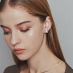 ciite' シーテ ピアス（両耳用） 【 金属アレルギー対応 】 シンプルパールピアス サージカルステンレス 8mm 10mm 12mm (両耳用)