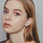 ciite' シーテ ピアス（両耳用） 【 金属アレルギー対応 】 シンプルパールピアス サージカルステンレス 8mm 10mm 12mm (両耳用)