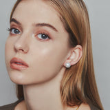 ciite' シーテ ピアス（両耳用） 【 金属アレルギー対応 】 シンプルパールピアス サージカルステンレス 8mm 10mm 12mm (両耳用)