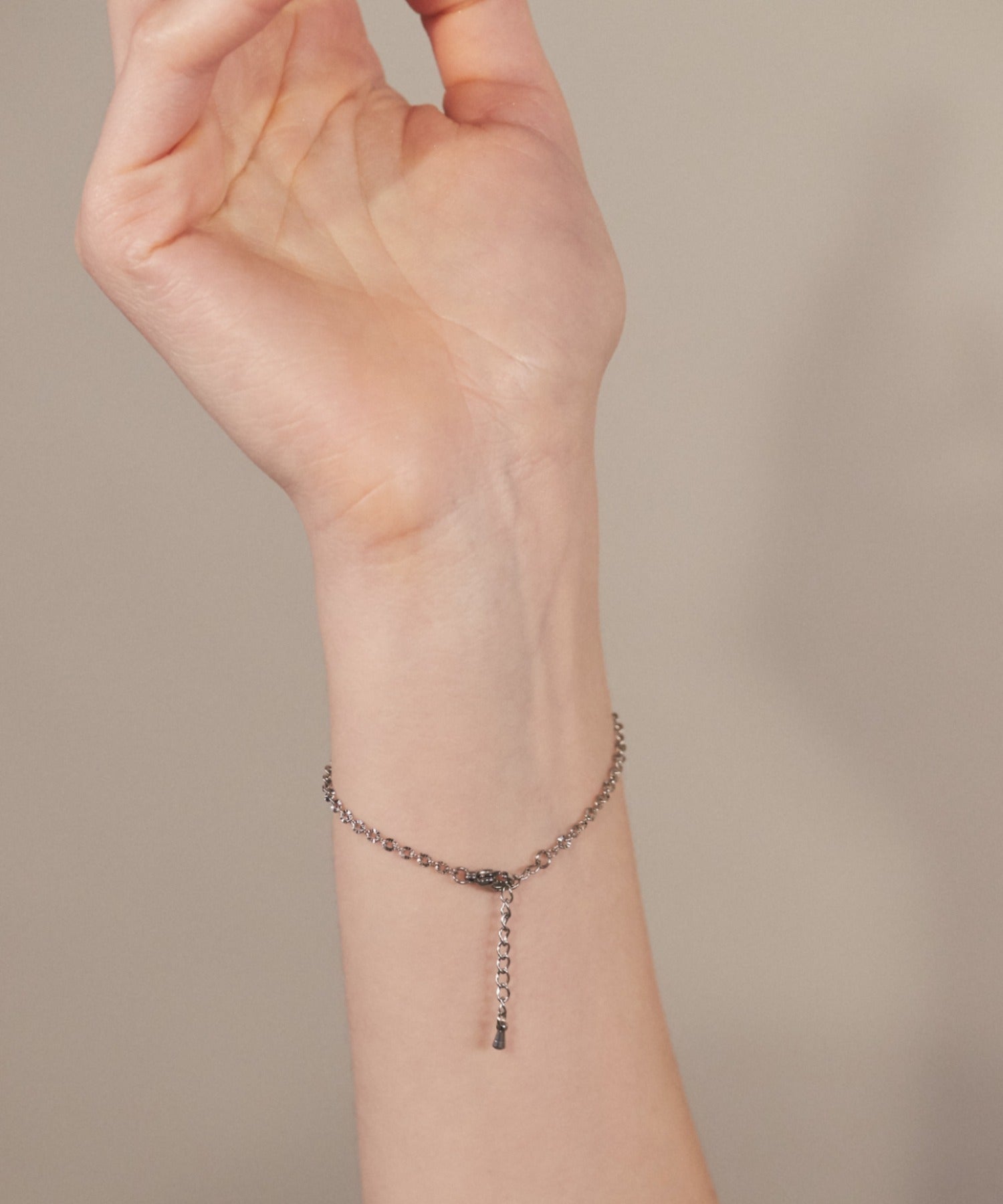 ciite' シーテ ブレスレット 【 金属アレルギー対応 】 グリッター チェーンブレスレット サージカルステンレス 316L