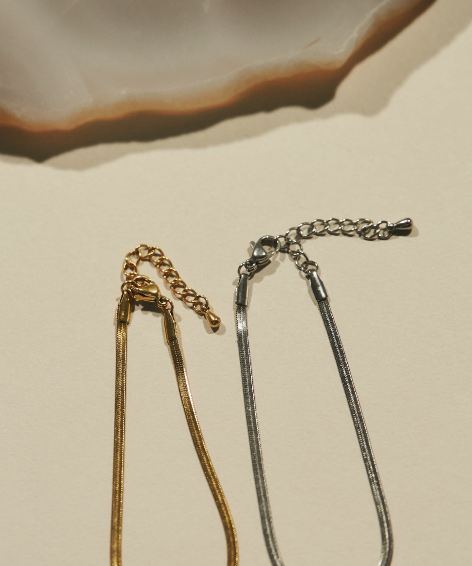 ciite' シーテ ブレスレット 【 金属アレルギー対応 】 2mm シンプルスネークチェーンブレスレット サージカルステンレス
