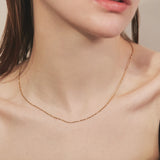 ciite' シーテ ネックレス 【 金属アレルギー対応 】 ツイストチェーンネックレス サージカルステンレス 316L