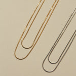ciite' シーテ ネックレス 【 金属アレルギー対応 】 1mm スネークネックレス 2個セット サージカルステンレス 316L 36～41cm, 39～44cm