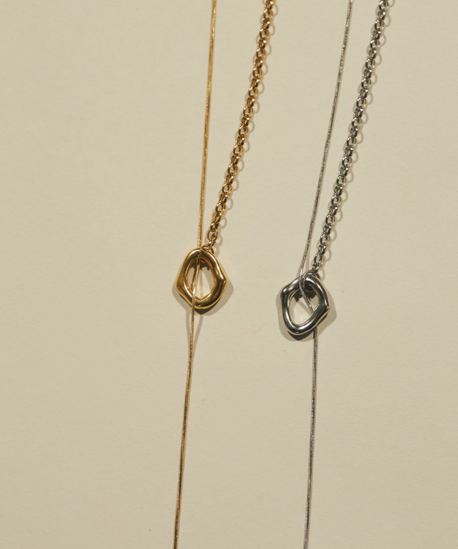 ciite' シーテ ネックレス 【 金属アレルギー対応 】 モチーフロングネックレス サージカルステンレス 316L