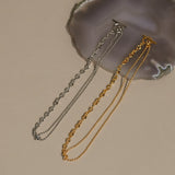 ciite' シーテ ネックレス 【 金属アレルギー対応 】 ニュアンスチェーンネックレス サージカルステンレス 316L