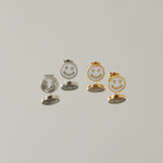 ciite' シーテ ピアス（両耳用） 【 金属アレルギー対応 】 スマイルピアス サージカルステンレス 316L (両耳用)