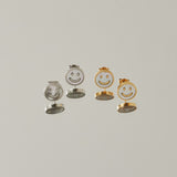 ciite' シーテ ピアス（両耳用） 【 金属アレルギー対応 】 スマイルピアス サージカルステンレス 316L (両耳用)
