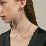 ciite' シーテ ネックレス 【 金属アレルギー対応 】 シンプルビジューネックレス サージカルステンレス 316L