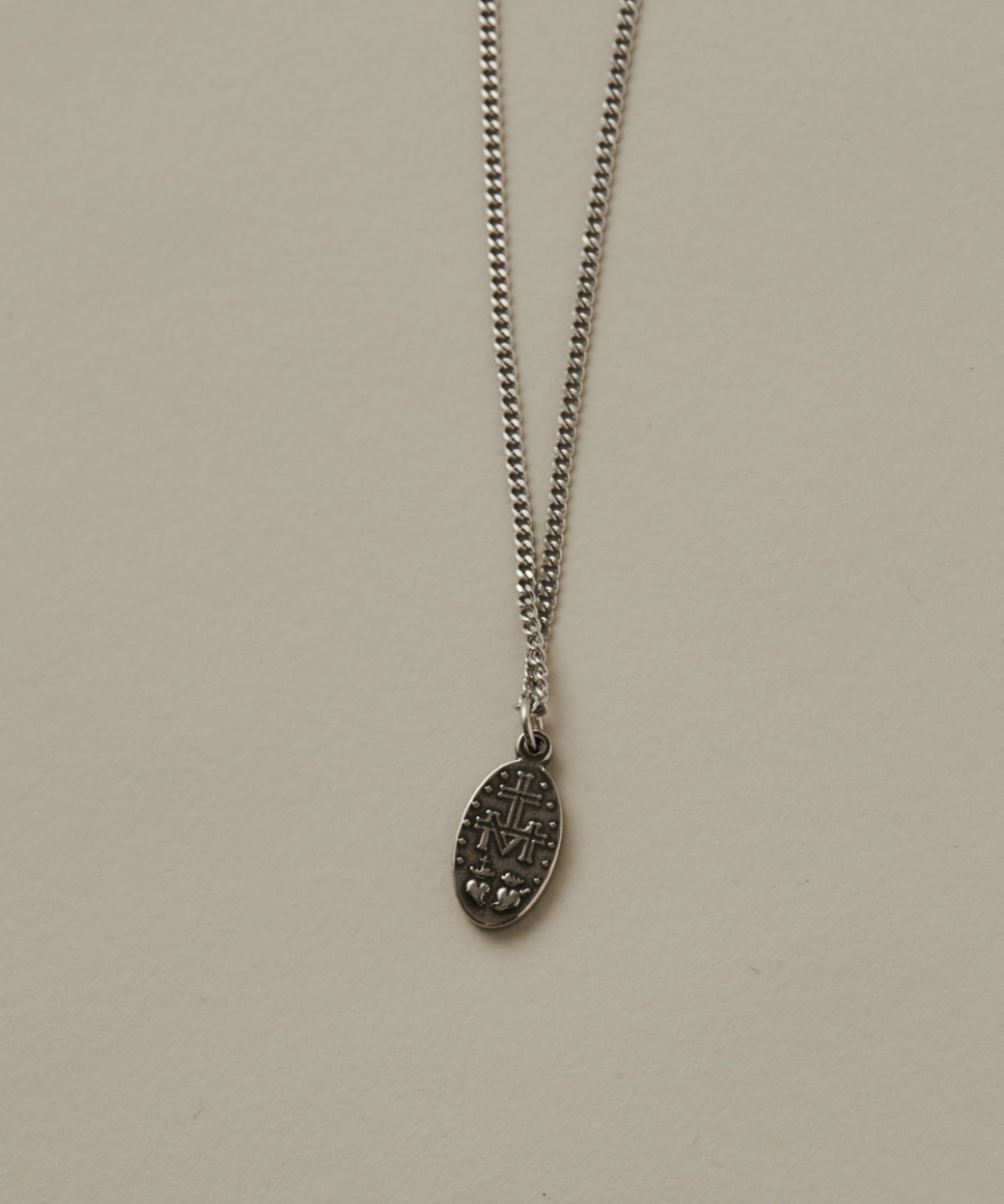 ciite' シーテ ネックレス 【 金属アレルギー対応 】 シルバーコインネックレス サージカルステンレス 316L